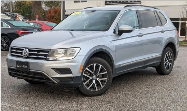 Used 2021 Volkswagen Tiguan SEL FWD image 1