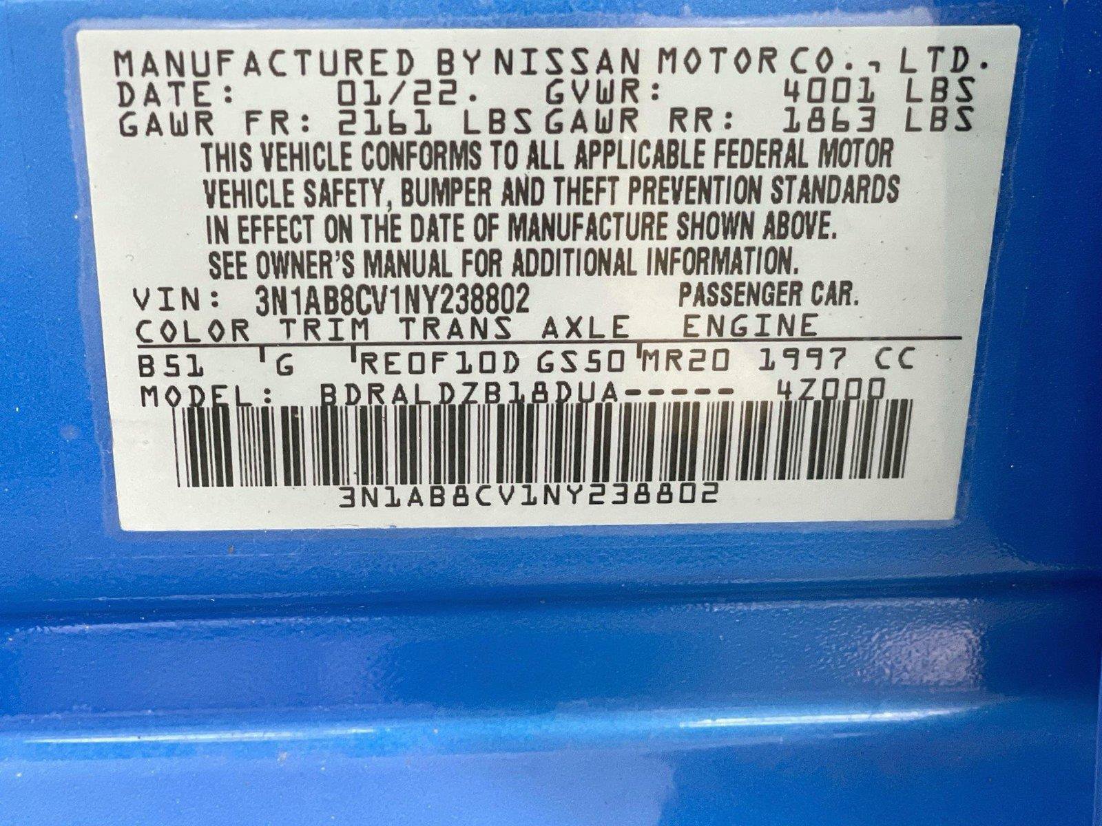 Used 2022 Nissan Sentra SV FWD image 26