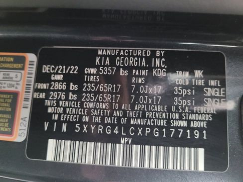 Used 2023 Kia Sorento LX FWD image 33