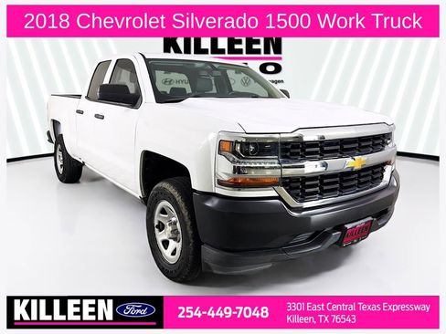 Used 2018 Chevrolet Silverado 1500 W/T w/ Trailering Package image 1