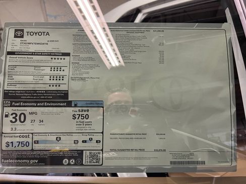 New 2025 Toyota RAV4 LE image 33