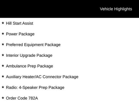 New 2026 Ford E-450 and Econoline 450 Super Duty w/ Ambulance Prep Package RWD image 5