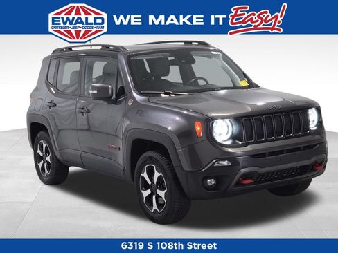 Used 2021 Jeep Renegade Trailhawk w/ Sun & Sound Group AWD/4WD image 1