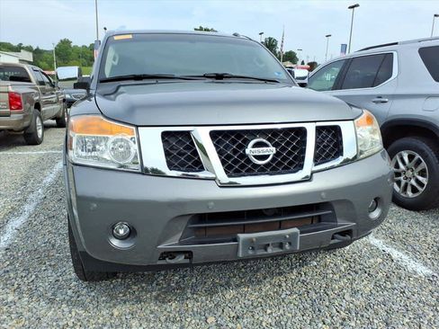 Used 2014 Nissan Armada Platinum w/ 2nd Row Captain Seat Package AWD/4WD image 8