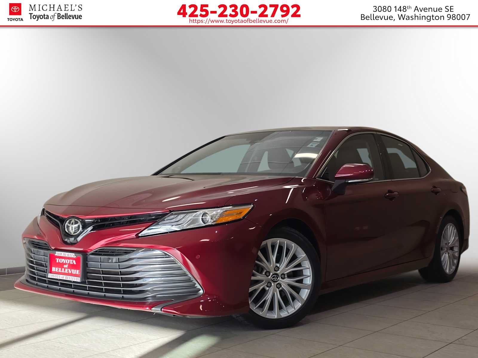 Used 2018 Toyota Camry XLE w/ Audio Package FWD image 1