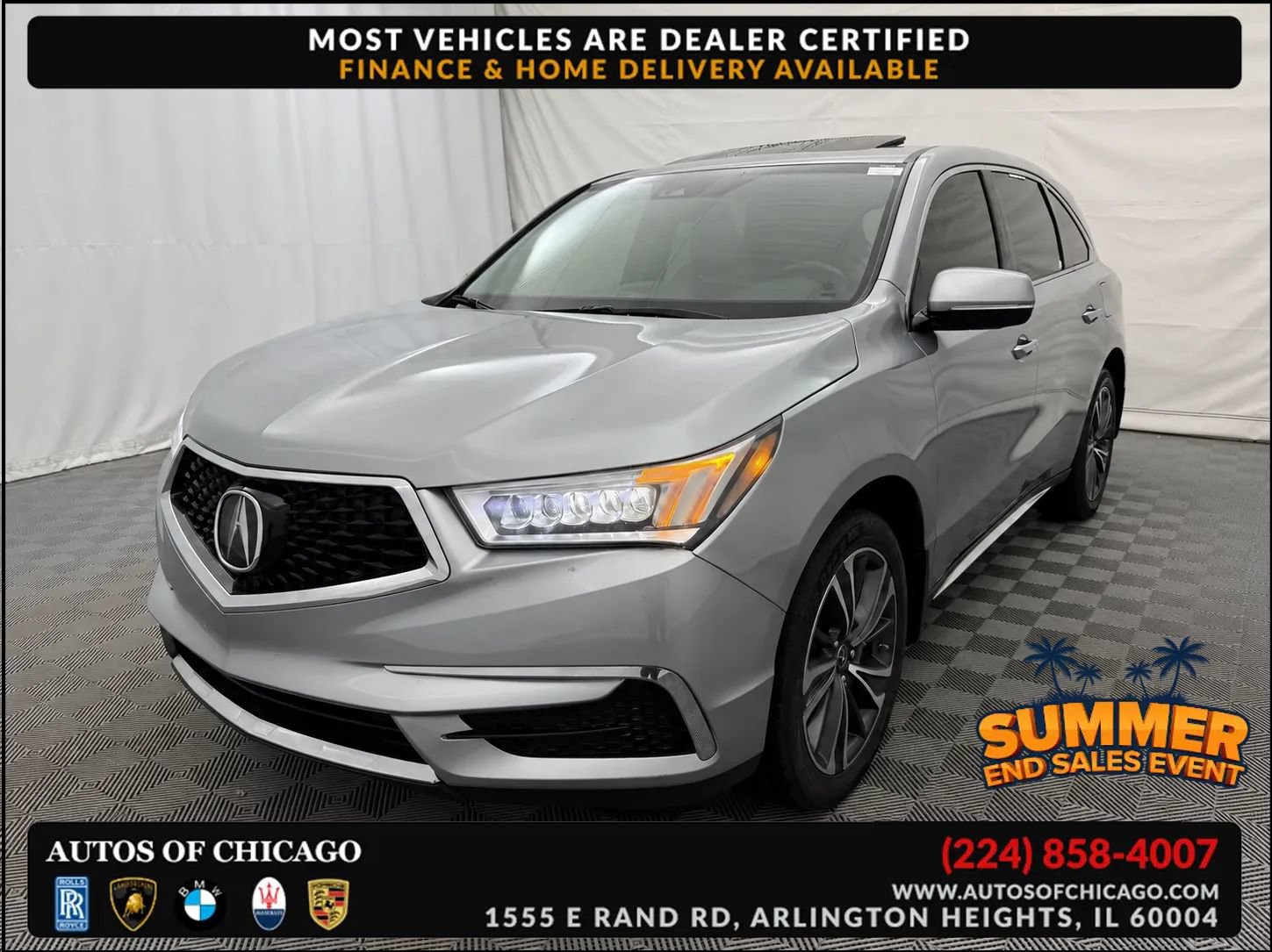Used 2020 Acura MDX w/ Technology Package AWD/4WD image 1