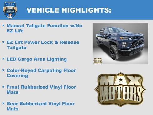 Used 2022 Chevrolet Silverado 2500 Custom w/ Custom Convenience Package AWD/4WD image 23