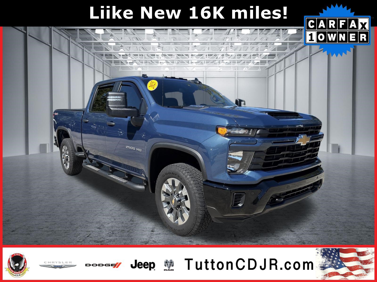 Used 2025 Chevrolet Silverado 2500 Custom w/ Custom Value Package AWD/4WD image 1