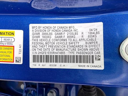 Used 2024 Honda Civic Si image 31