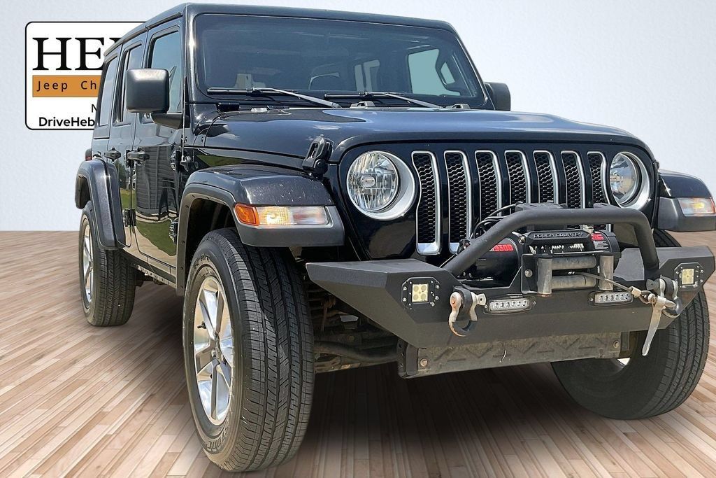 Used 2020 Jeep Wrangler Unlimited Sahara AWD/4WD image 2