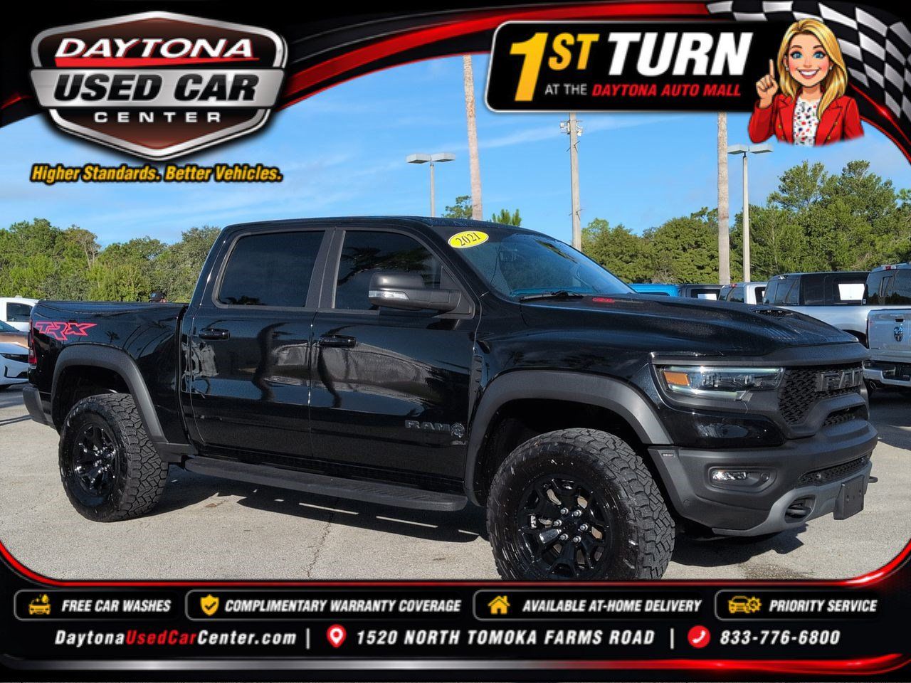 Used 2021 RAM 1500 TRX w/ TRX Level 2 Equipment Group AWD/4WD image 1
