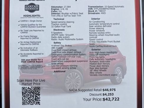 Used 2023 Toyota Tundra SR5 w/ SR5 Convenience Package image 45