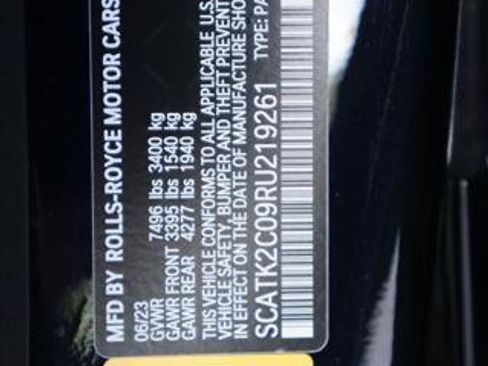 Certified 2024 Rolls-Royce Spectre w/ Leather Finishing Pack AWD/4WD image 32