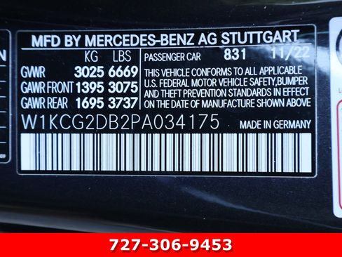 Certified 2023 Mercedes-Benz EQS 450+ EQS 450+ image 29