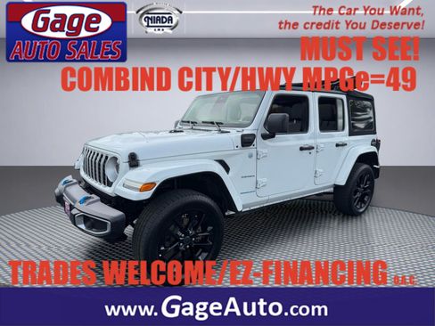 Used 2024 Jeep Wrangler Unlimited Sahara AWD/4WD image 1