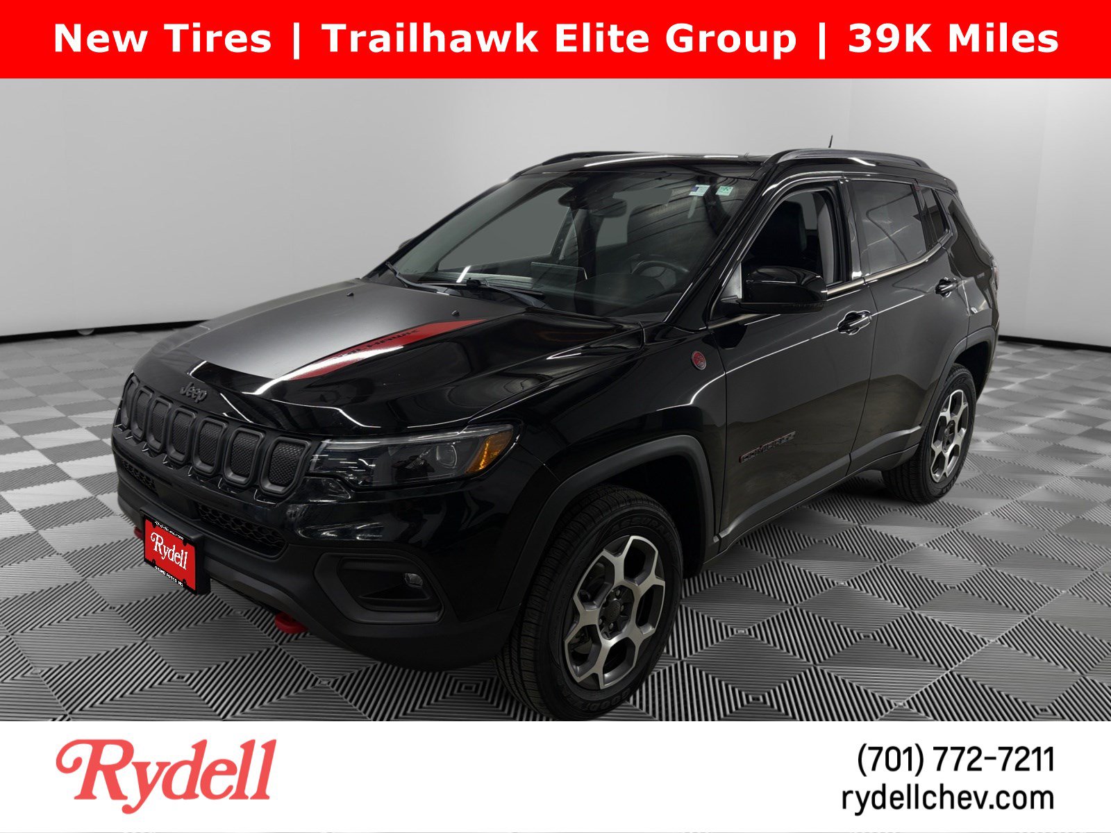 Used 2022 Jeep Compass Trailhawk w/ Trailhawk Elite Group AWD/4WD image 1