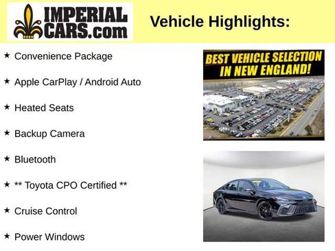 Used 2026 Toyota Camry SE w/ Convenience Package FWD image 3