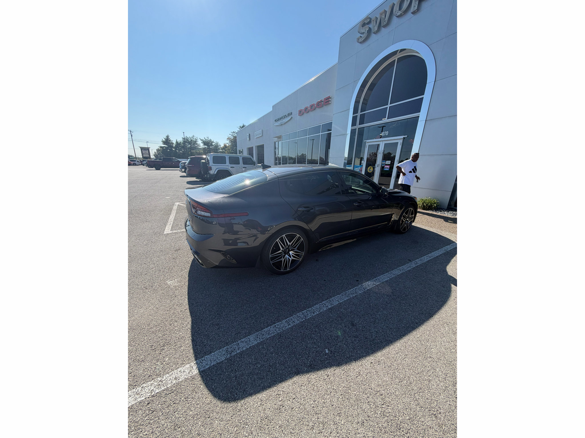 Used 2022 Kia Stinger GT1 w/ Red Interior Color Package AWD/4WD image 5