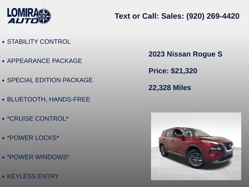 Used 2023 Nissan Rogue S AWD/4WD image 8