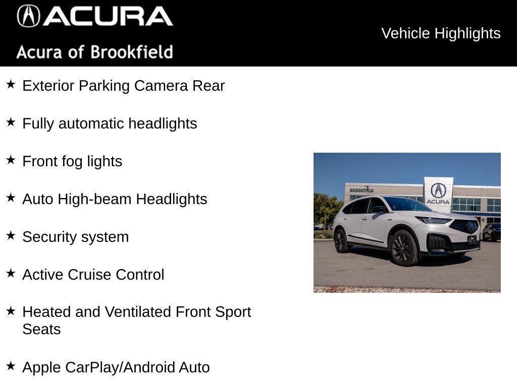 Certified 2026 Acura MDX A-Spec AWD/4WD image 16