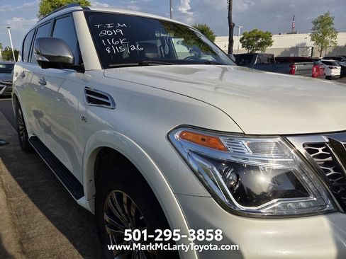 Used 2019 Nissan Armada Platinum w/ Captain's Chairs Package RWD image 9