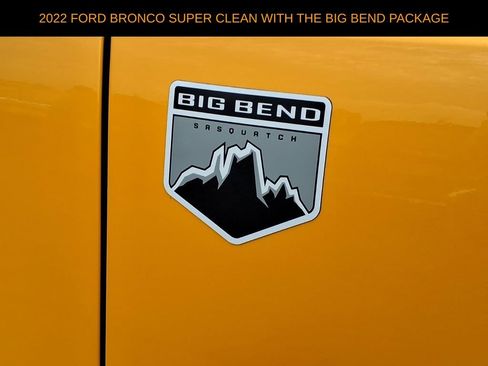Used 2022 Ford Bronco Big Bend w/ Sasquatch Package AWD/4WD image 6