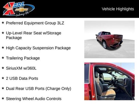 Used 2024 Chevrolet Silverado 1500 High Country AWD/4WD image 2