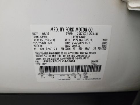 Used 2020 Ford Explorer Limited w/ Class III Trailer Tow Package image 33