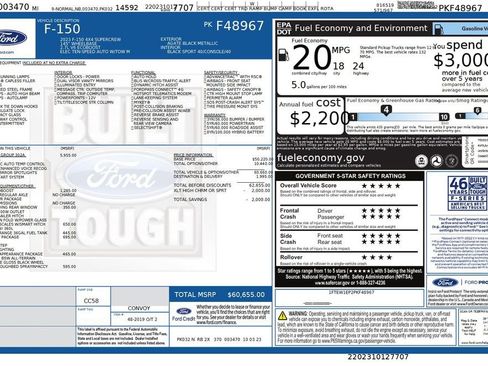 Used 2023 Ford F150 XLT w/ Equipment Group 302A High image 39