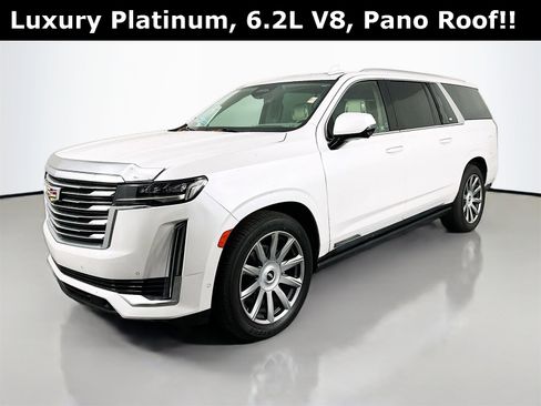 Used 2022 Cadillac Escalade ESV Premium Luxury Platinum image 4