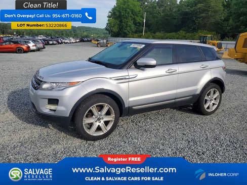 Used 2013 Land Rover Range Rover Evoque Pure Premium AWD/4WD image 1