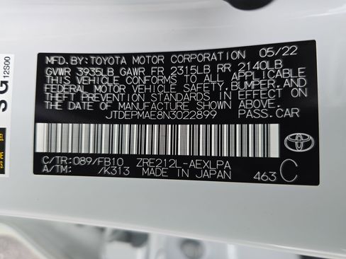 Certified 2022 Toyota Corolla LE image 36