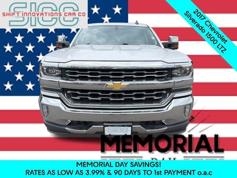 Used 2017 Chevrolet Silverado 1500 LTZ w/ Max Trailering Package AWD/4WD image 2