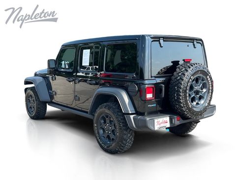 Used 2023 Jeep Wrangler Unlimited w/ Sun & Screen Package AWD/4WD image 3