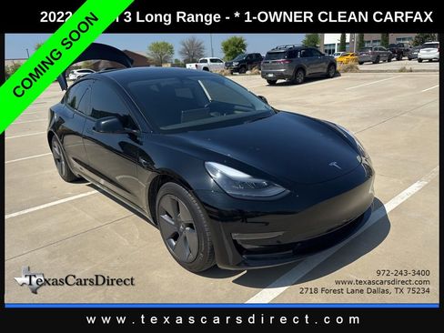 Used 2022 Tesla Model 3 Long Range image 1