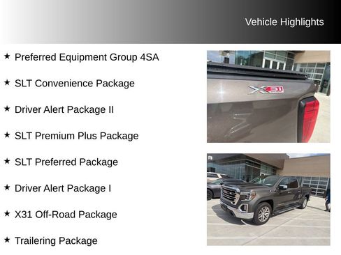 Used 2019 GMC Sierra 1500 SLT w/ SLT Premium Plus Package AWD/4WD image 10