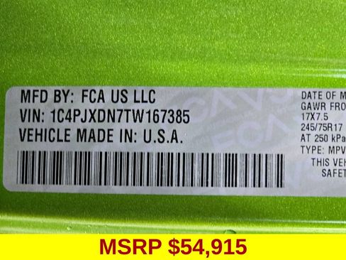 New 2026 Jeep Wrangler Unlimited Sport AWD/4WD image 44