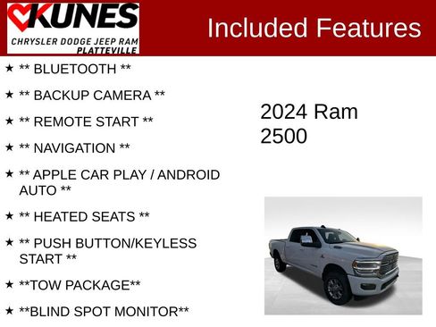 Used 2024 RAM 2500 Laramie image 2