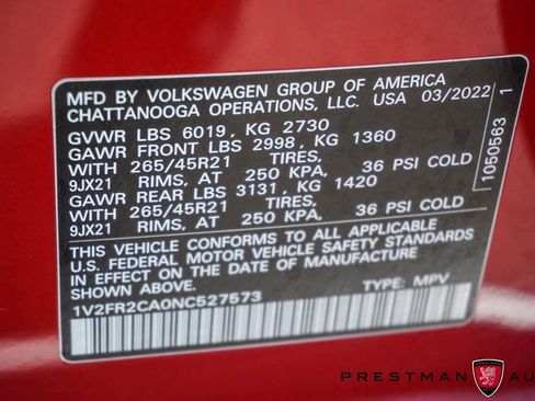 Used 2022 Volkswagen Atlas SEL Premium image 26