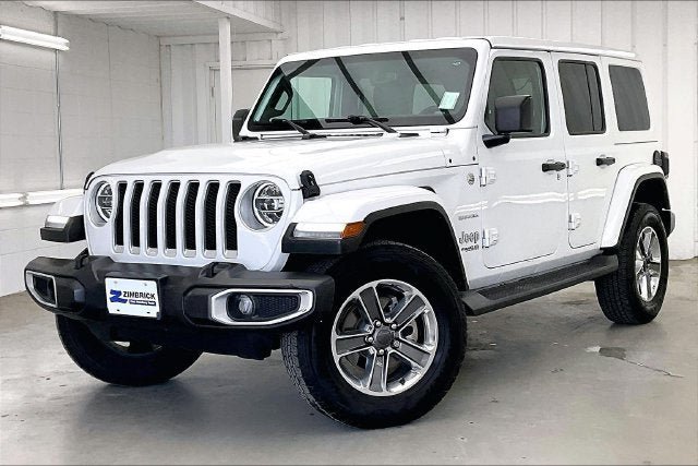 Used 2021 Jeep Wrangler Unlimited Sahara AWD/4WD image 2