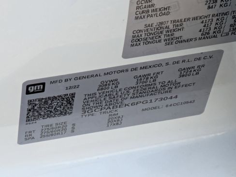 Used 2023 Chevrolet Silverado 1500 Custom RWD image 31