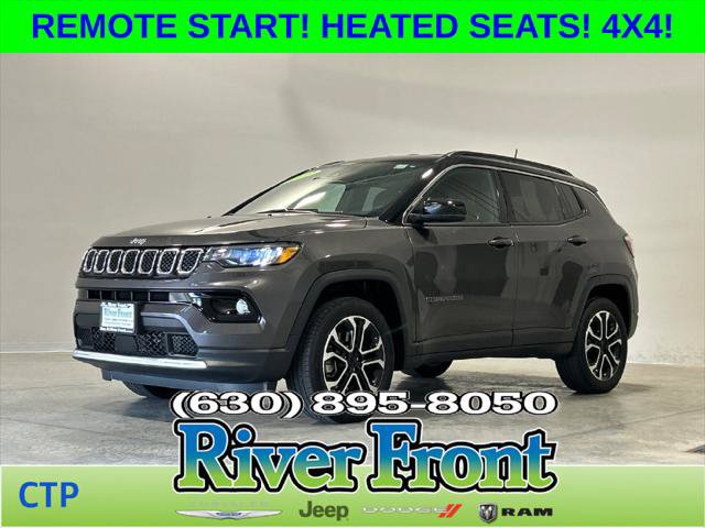 Certified 2023 Jeep Compass Limited AWD/4WD image 1
