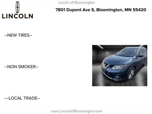Used 2015 Nissan Rogue SL w/ SL Premium Package image 5