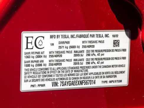 Used 2022 Tesla Model Y Long Range AWD/4WD image 34