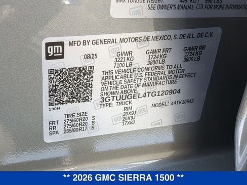 New 2026 GMC Sierra 1500 Denali AWD/4WD image 26