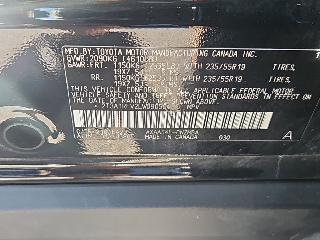 Used 2020 Toyota RAV4 XLE Premium AWD/4WD image 13