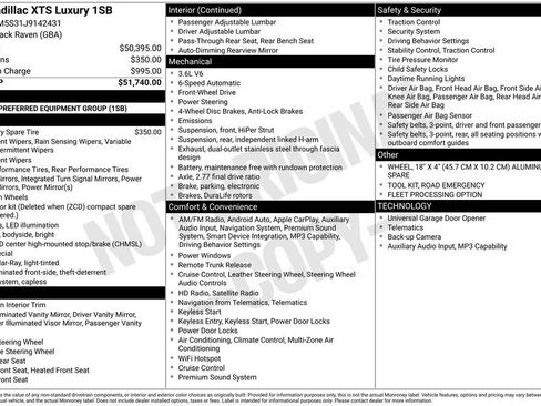 Used 2018 Cadillac XTS Luxury image 5