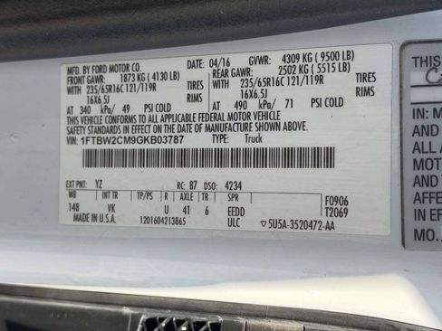 Used 2016 Ford Transit 350 148 Medium Roof RWD image 21