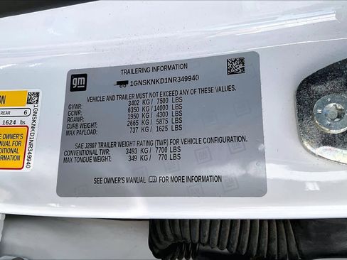 Used 2022 Chevrolet Tahoe LT w/ LT Signature Plus Package image 44