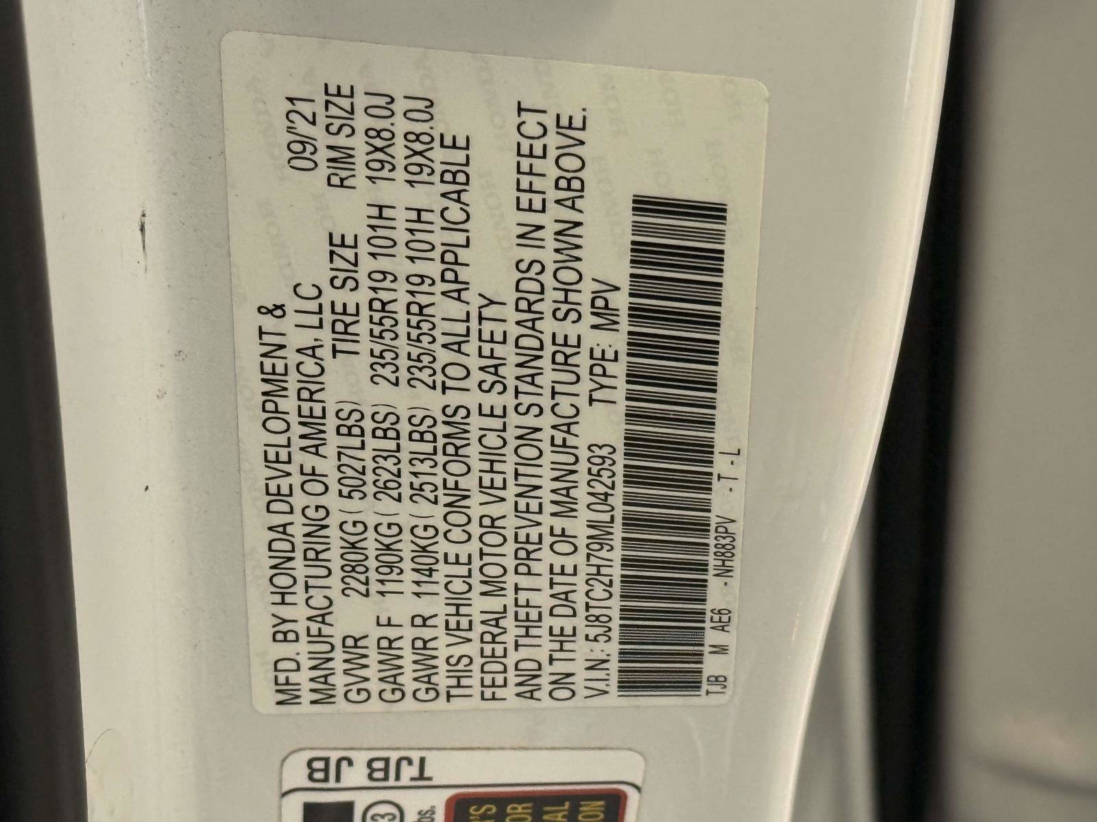 Used 2021 Acura RDX w/ Advance Package AWD/4WD image 33